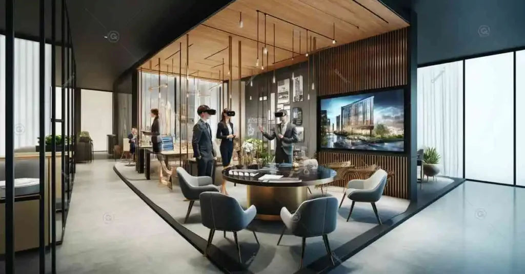 Client Interaction Area office design