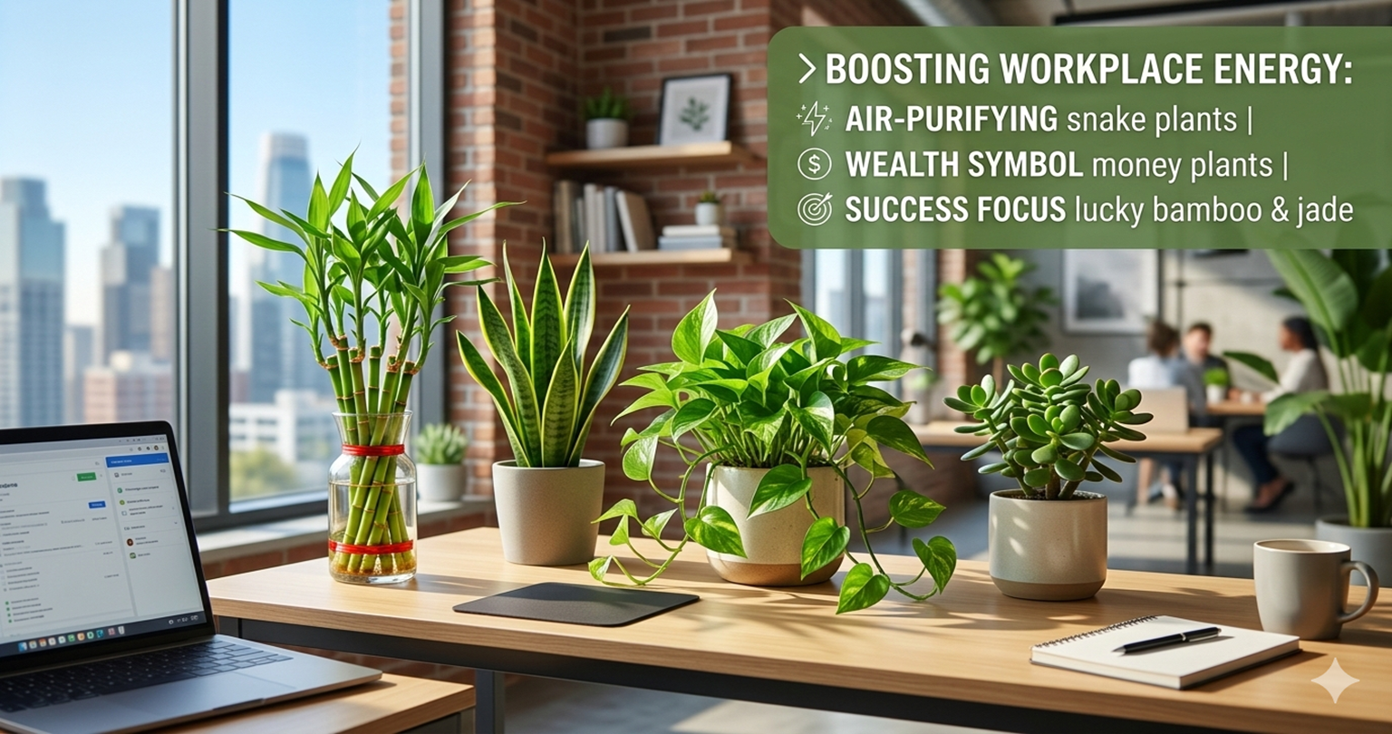 Best Lucky Plants for Office