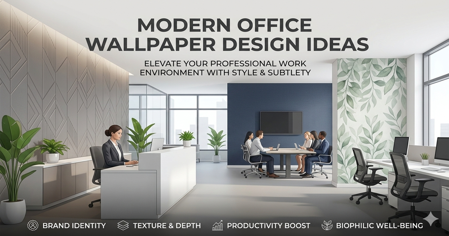 Modern Office Wallpaper Design Ideas