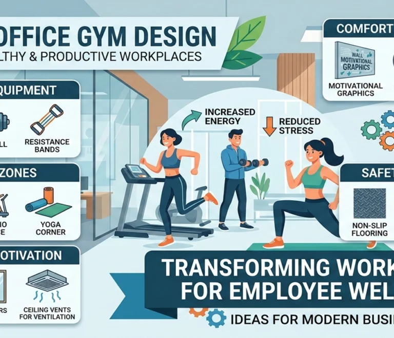 Smart Office Gym Design Ideas for Healthy and Productive Workplaces