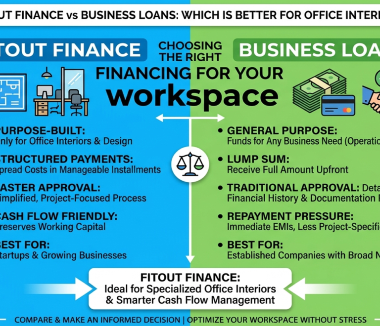 Fitout Finance vs Business Loans: Which Is Better for Office Interiors?