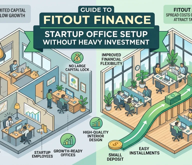 Startup Office Setup Without Heavy Investment: A Guide to Fitout Finance